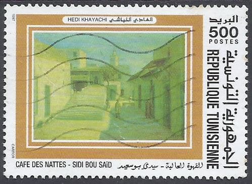 3E6 Tunisia 1997 Pintura Casa do Colecionador