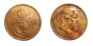 40 réis bronze 1874