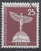 Berlin 25Pf Monumentos 1956 Casa do Colecionador