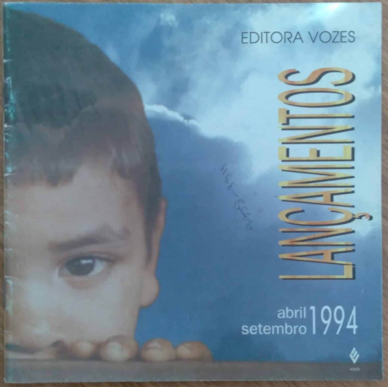 Catalogo Editora Vozes. Abril a setembro de 1994.