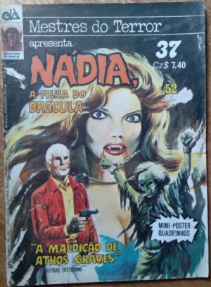 Fggr gibi Mestres do Terror 37 Ed D-Arte. Nadia filha do Dracula.