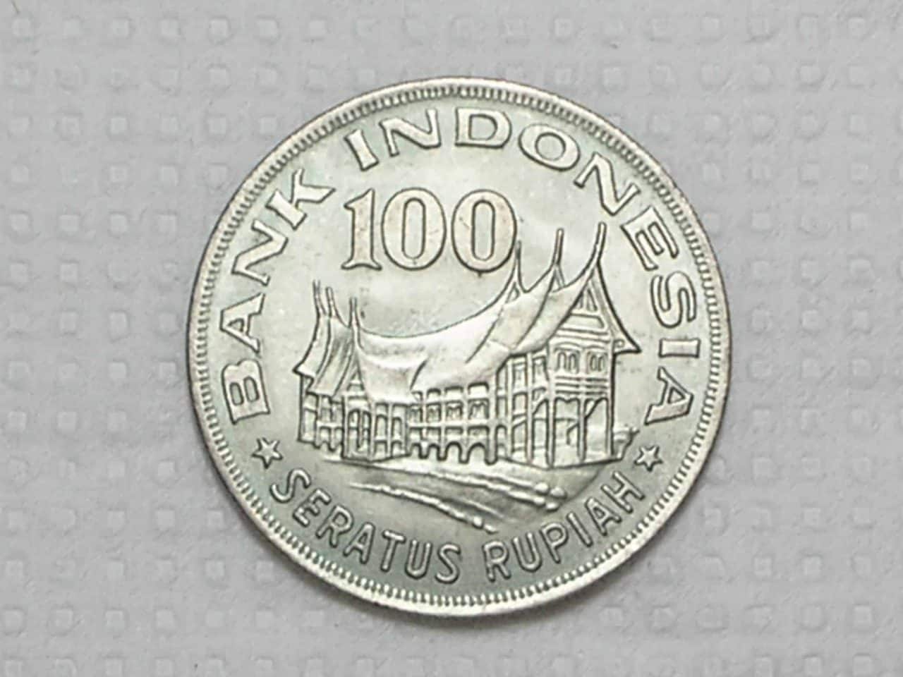 Indonesia) 100 Rupiah - 1978 / 28mm - 7g. / Co/Ni / S/Fc / box45