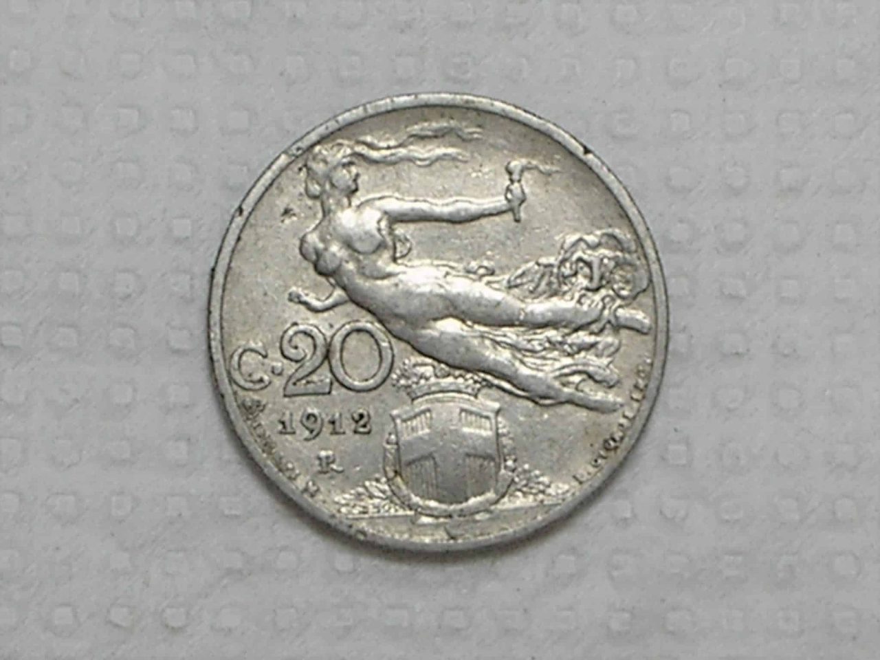 Italia) 20 Centesimi - 1912 / Ni / box45