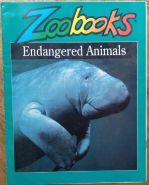 Magazine em inglês Zoobook Endangered Animals. Ed Wildlife education.