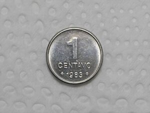 1 Centavo - 1983 / Data Escassa / Flor de cunho / m420.2