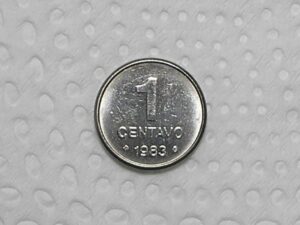 1 Centavo - 1983 / Data Escassa / Flor de cunho / m420.3