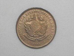 20 Réis - 1908 / - Bronze - Soberba