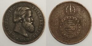 20 réis bronze 1869