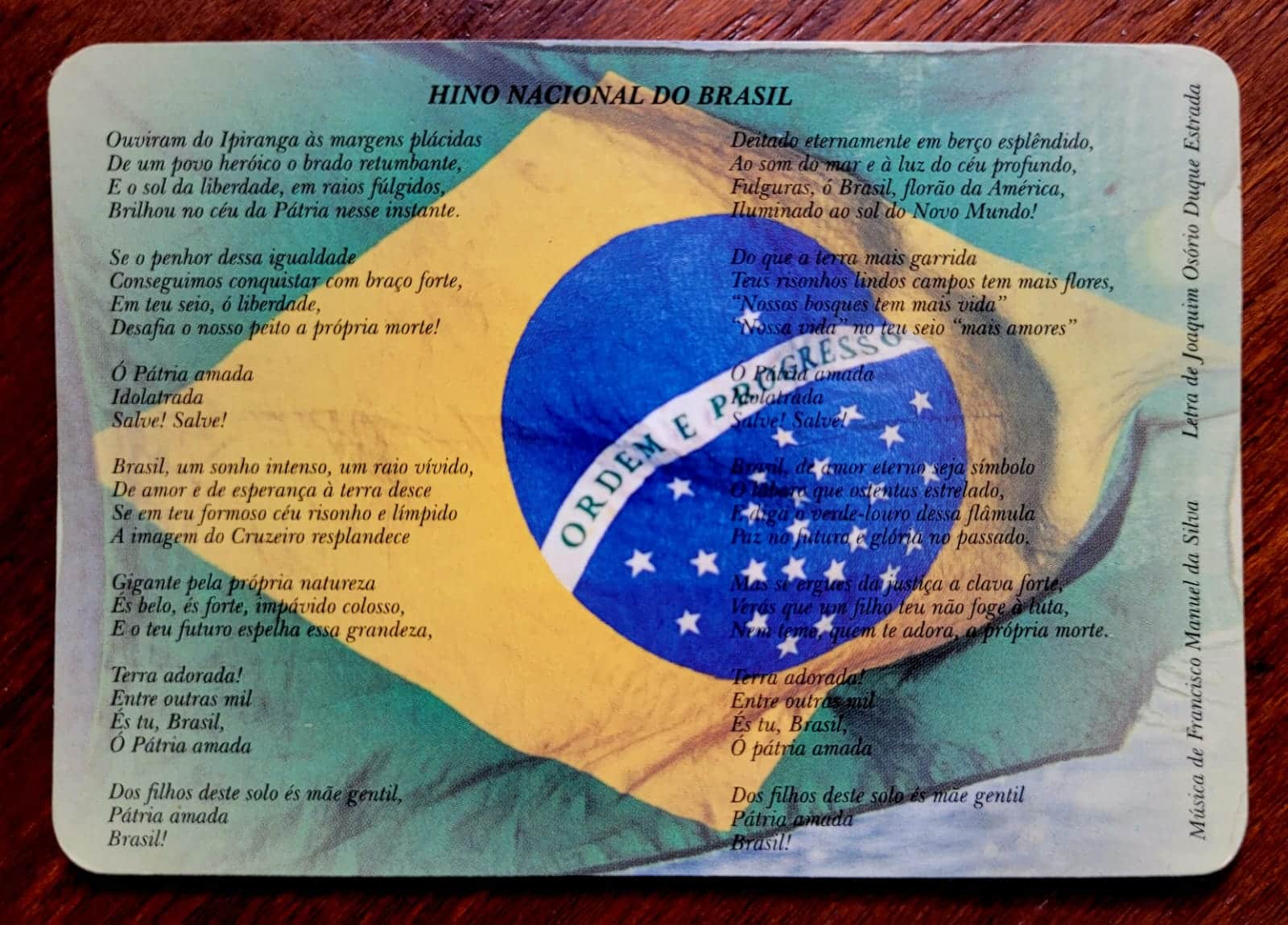 Calendario de Bolso Tema Brasil 8 Casa do Colecionador