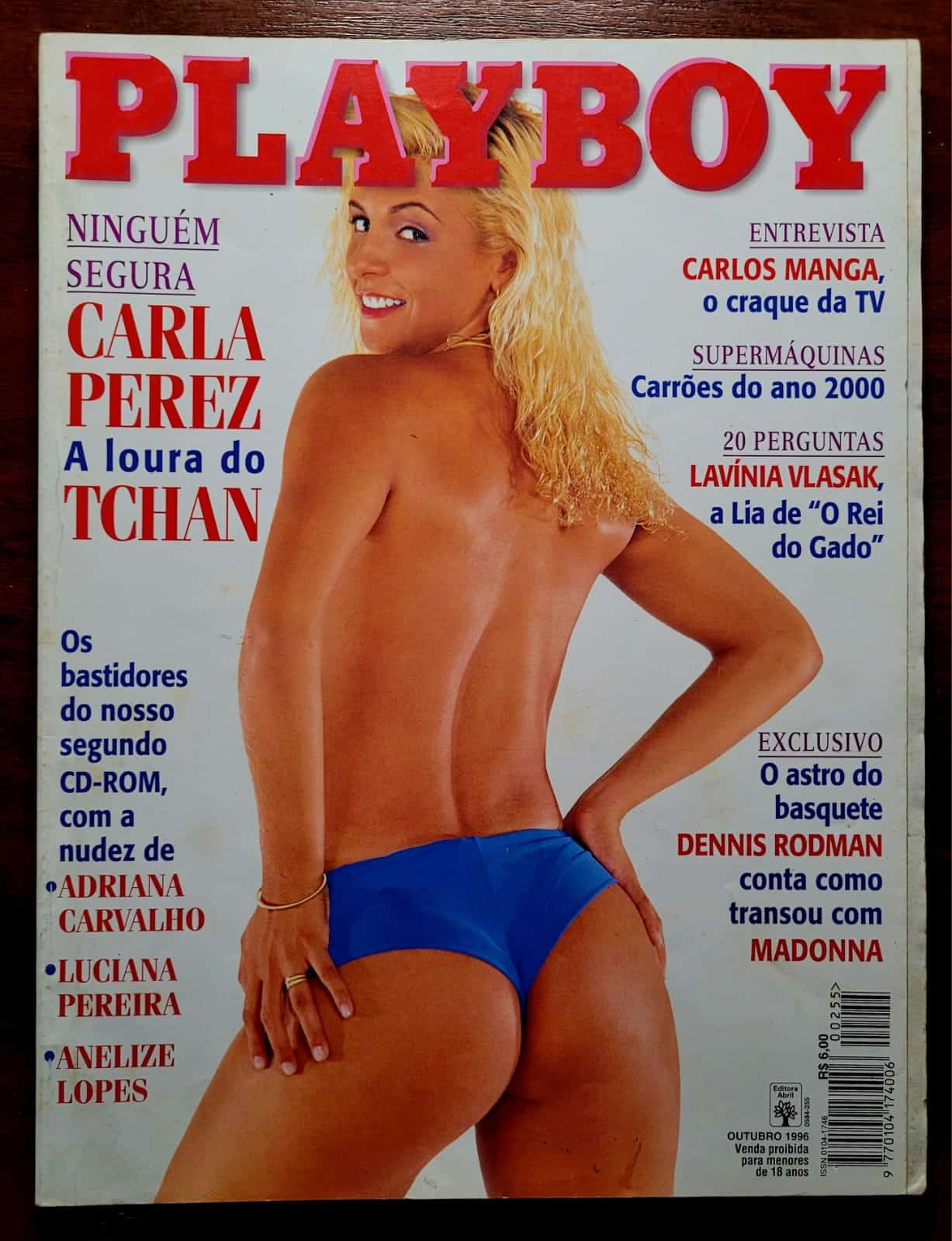 Playboy No 255 Carla Perez 1 Casa do Colecionador