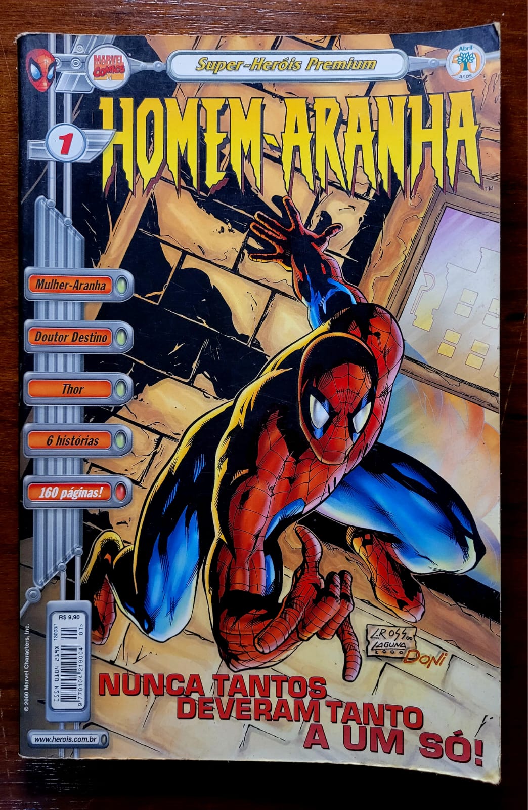Super Herois Premium Homem Aranha No 1 1 Casa do Colecionador