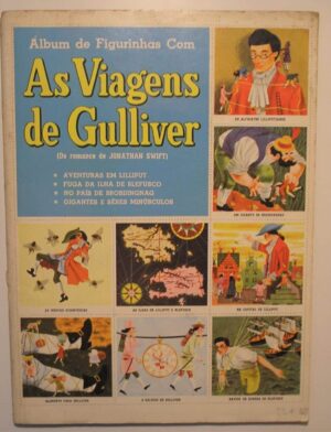 Álbum De Figurinhas - Completo - As Viagens Gulliver - 1960