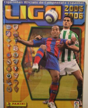 Álbum de figurinhas - Completo - Campeonato Espanhol Liga 2005/2006