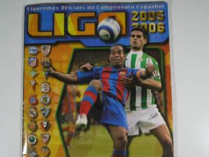 Álbum do Campeonato Espanhos 2005/2006, Completo com 360 figurinhas da liga Espanhola, muito conservado soberbo