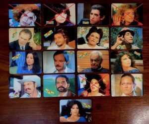 Calendário de Bolso (Tema Novela) Roque Santeiro - Ano 1988 - Calendário Estrangeiro (Portugal)