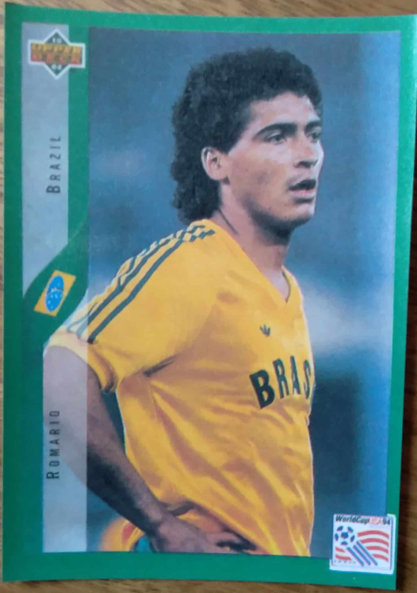 Cartão Postal Copa do mundo 94 EUA. Romário.
