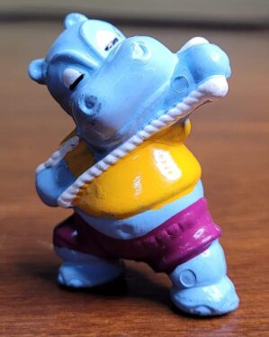 Coleção Happy Hippo – Hipopótamos (Kinder Ovo) Tião Malhação – 1991