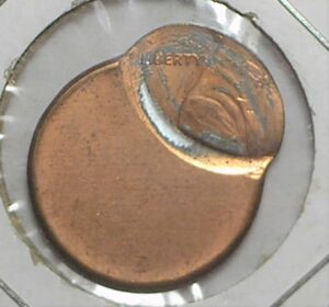 - Estados Unidos) Bonezão 1 Cent Lincoln - Sem data - Possivel década de 80 / Rara / Sob / cod. 1007.a2