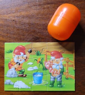 Quebra Cabeças Kinder Ovo (Gnomos)