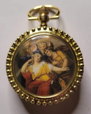 Relógio de Bolso Vintage - Amizade (Coleção Salvat de 2003)