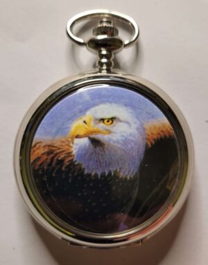 Relógio de Bolso Vintage - Old America (Coleção Salvat de 2003)