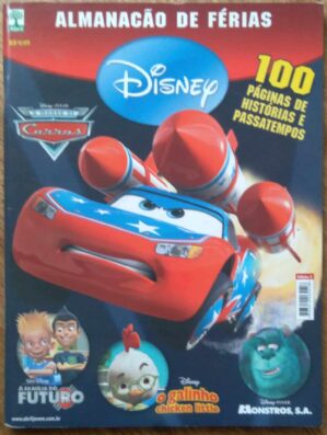 Revista Almanacao de Férias 3. Carros Monstros SA Família do futuro.