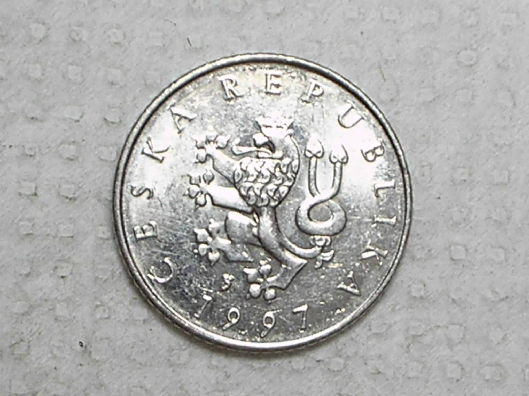 Tchecoslováquia) 1 Koruna - 1997 / Ni / Fc / box46