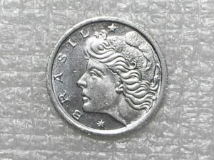 2 Centavos - 1976 / Série Espelhada - Alto relêvo frosted / flor de cunho