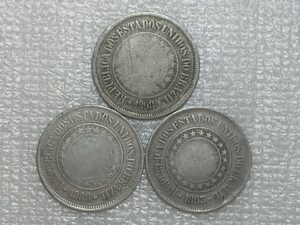 200 Réis - 1889 - 1983 - 1898 - República / Niquel