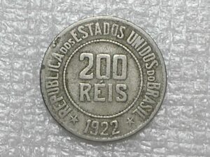 200 Réis - 1922 - Niquel