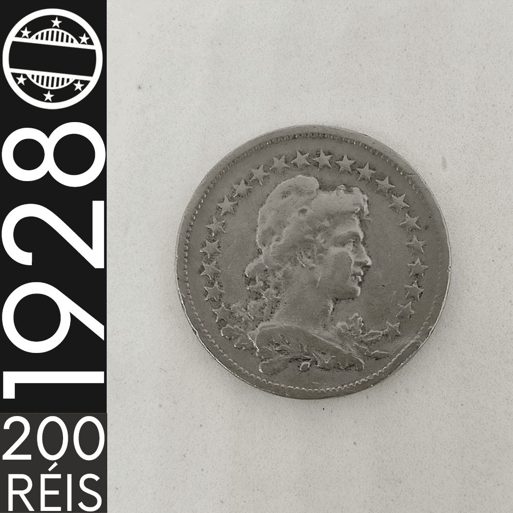 200 Réis || 1928 || República || MBC – CDS-019