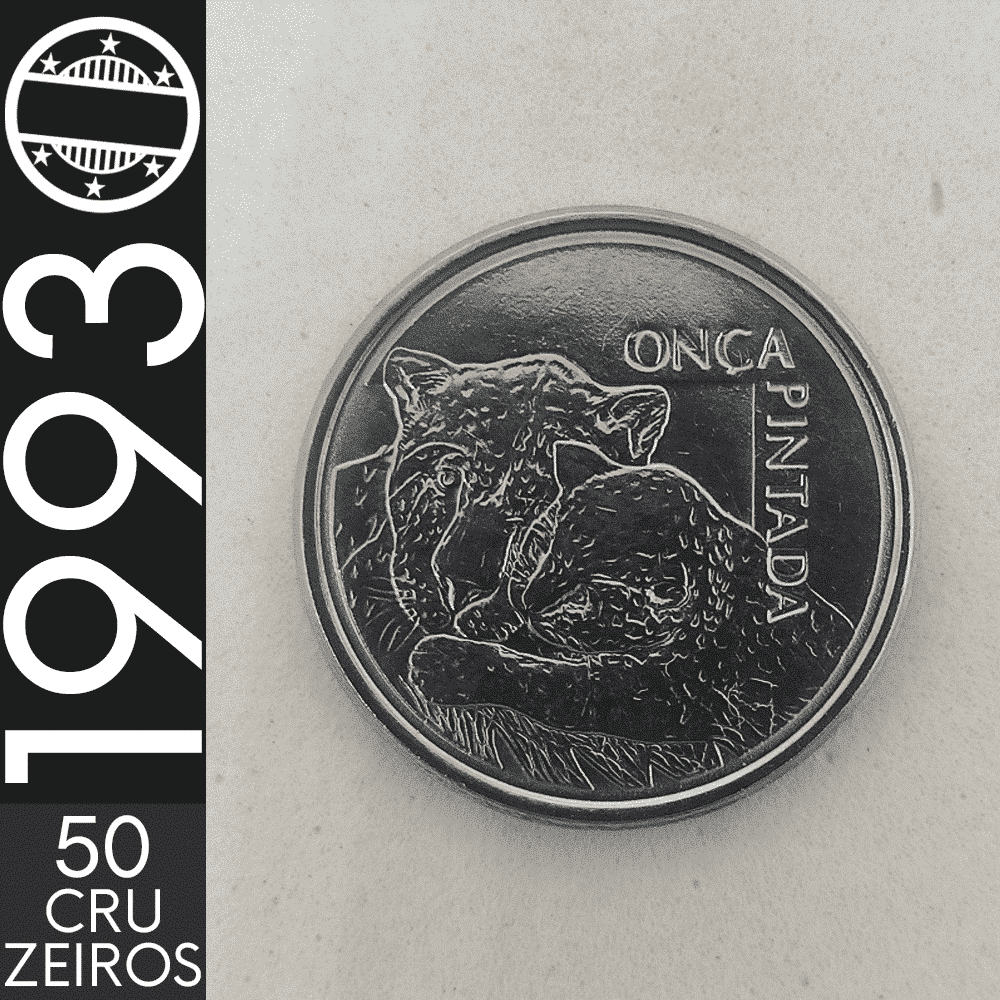 50 Cruzeiros || 1993 || Onça Pintada || MBC – CDS-268