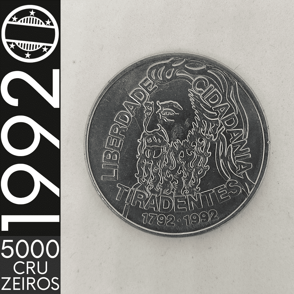 5000 Cruzeiros || 1992 || Tiradentes || MBC – CDS-243