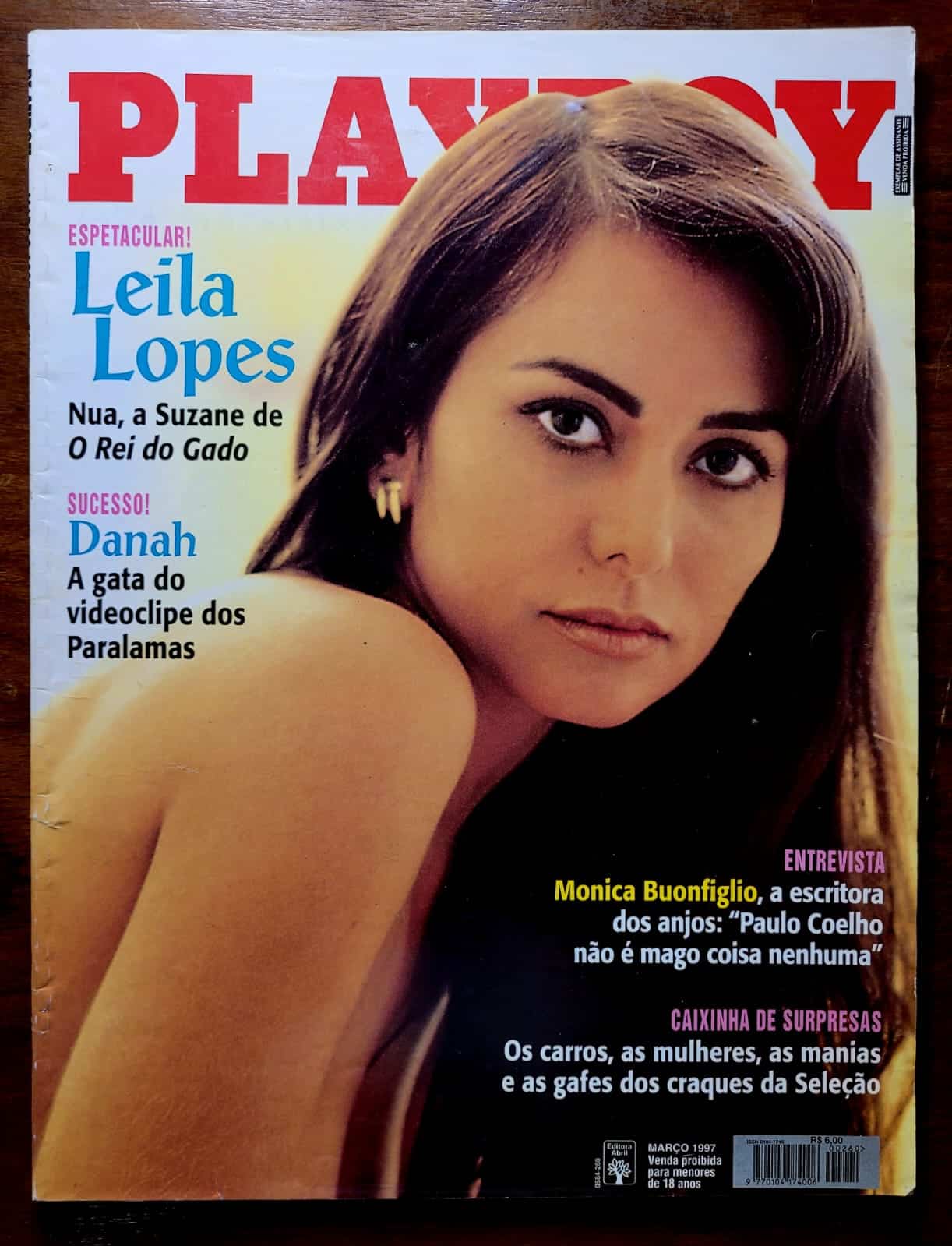 Playboy No 260 Leila Lopes 1 Casa do Colecionador