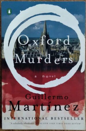 Book em inglês The Oxford murders. Guillermo Martinez. Penguin books.
