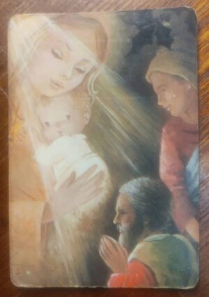 Calendário de Bolso (Tema Religiosos) Ano 1986