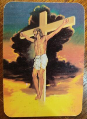 Calendário de Bolso (Tema Religiosos) Jesus Cristo - Ano 2000 - Calendário Estrangeiro - Alicante - Espanha