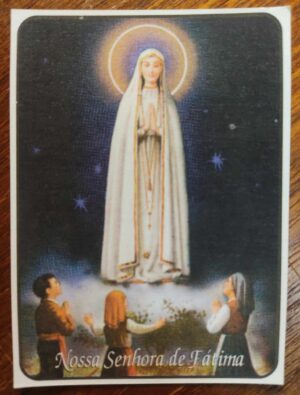 Calendário de Bolso (Tema Religiosos) Nossa Senhora de Fátima - Ano 2004