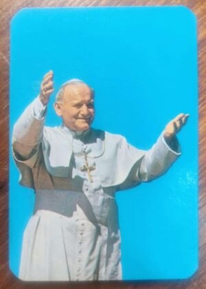 Calendário de Bolso (Tema Religiosos) Papa João Paulo II - Ano 1983