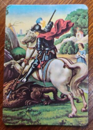Calendário de Bolso (Tema Religiosos) São Jorge - Ano 1992