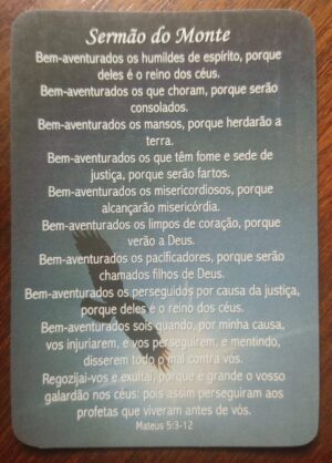 Calendário de Bolso (Tema Religiosos) Sermão do Monte - Ano 2010