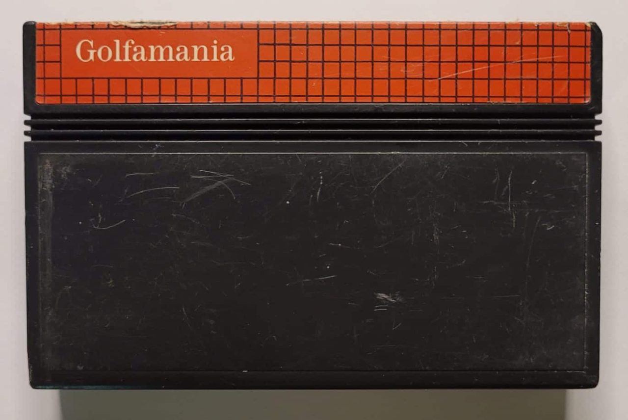 Cartucho Master System - Golfamania - No Estado