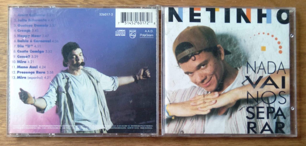 Cd Netinho Nada vai nos separar. Amor caliente jeito diferente.