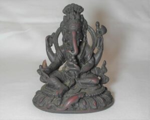 Escultura em Resina insensário no estilo de Ganesha elefante Deus Indiano o mais importante na cultura ---