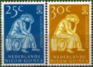 Nova Guiné Holandesa - Ano mundial dos refugiados - 1960 - S/Completa
