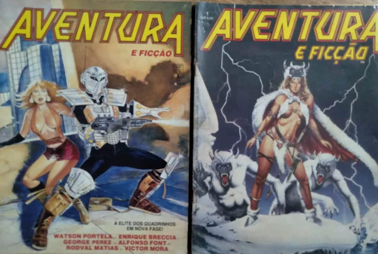 QGFG27 Aventura e ficção Ed Abril. Valor de cada gibi.