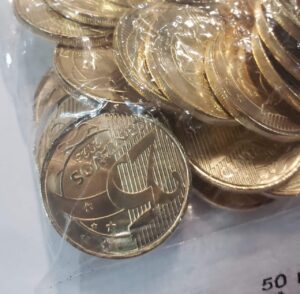 Sache lacrado 25 centavos 2023