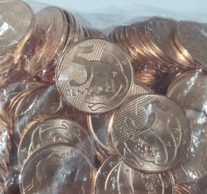 Sache lacrado 5 centavos 2023