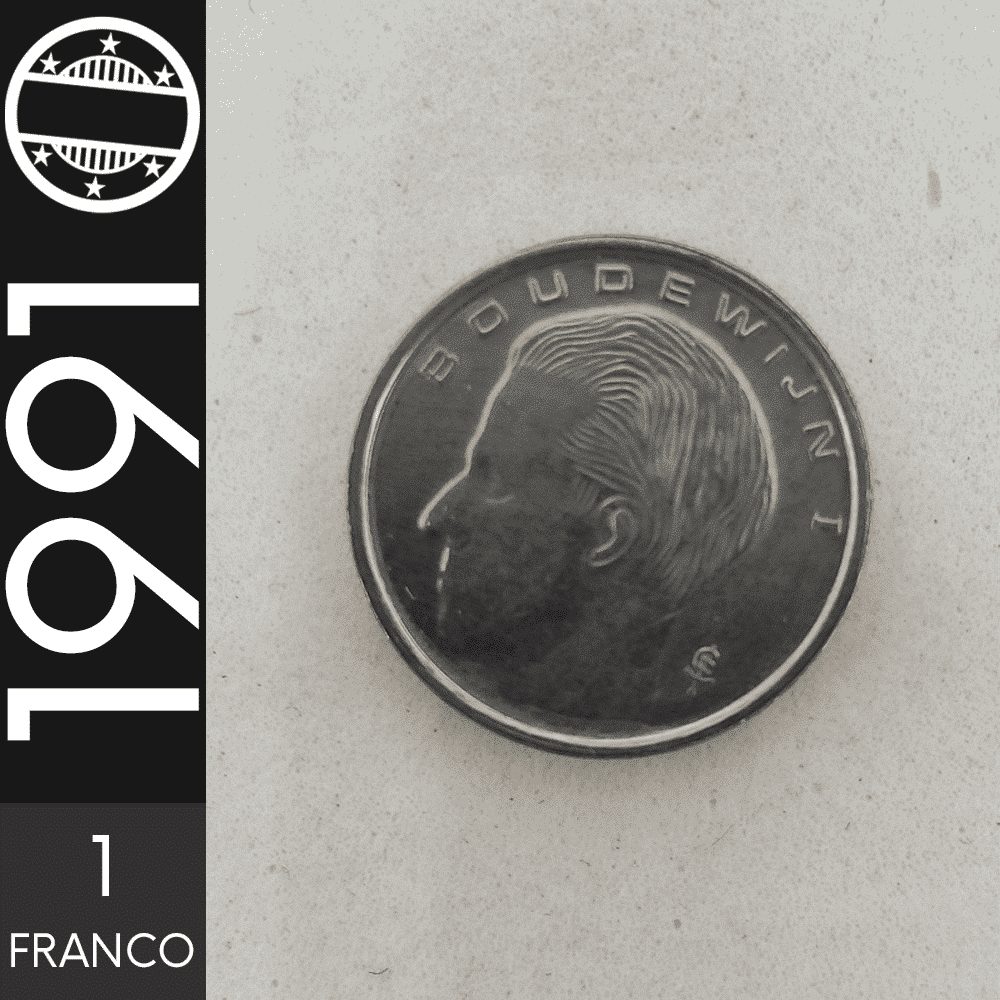 1 Franco || 1991 || Bélgica || MBC – CDS-508