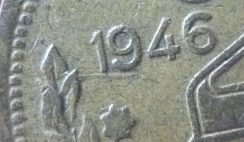 2 crzs 1946 com traco abaixo da data 012 Casa do Colecionador